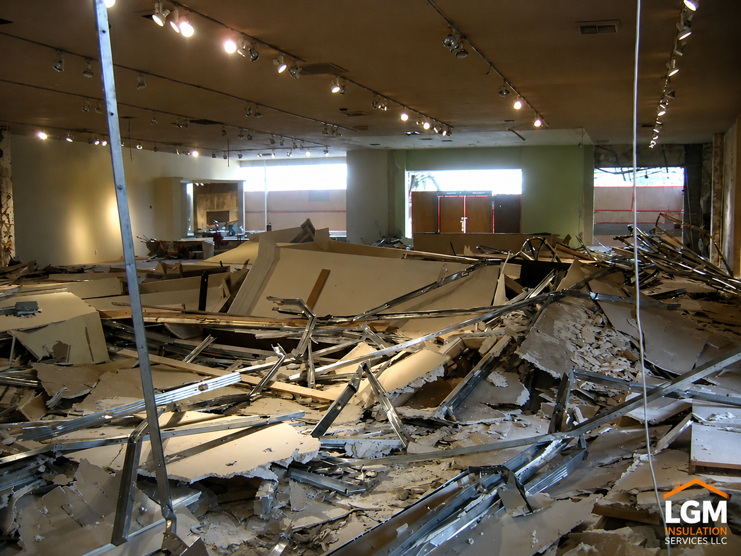 Demolition and site preparation work
