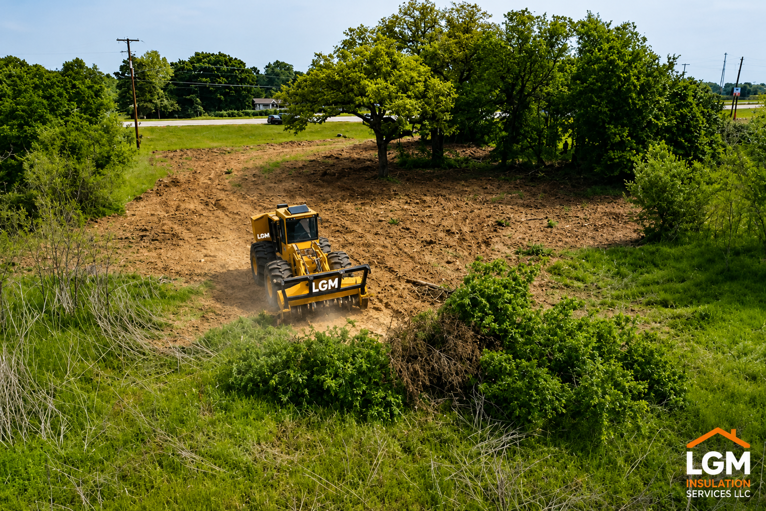 Land clearing and site preparation work